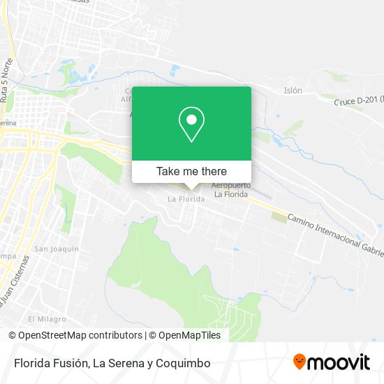 Mapa de Florida Fusión