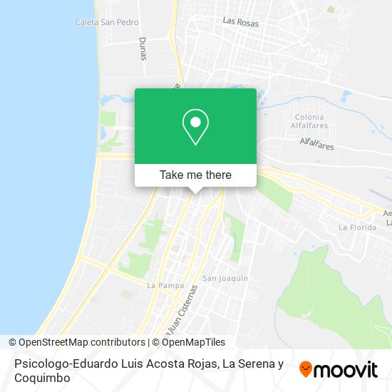 Psicologo-Eduardo Luis Acosta Rojas map