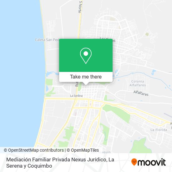 Mediación Familiar Privada Nexus Jurídico map