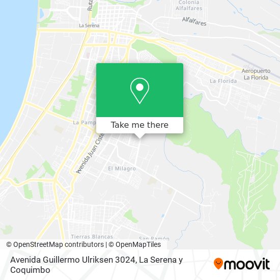 Avenida Guillermo Ulriksen 3024 map