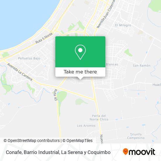 Conafe, Barrio Industrial map
