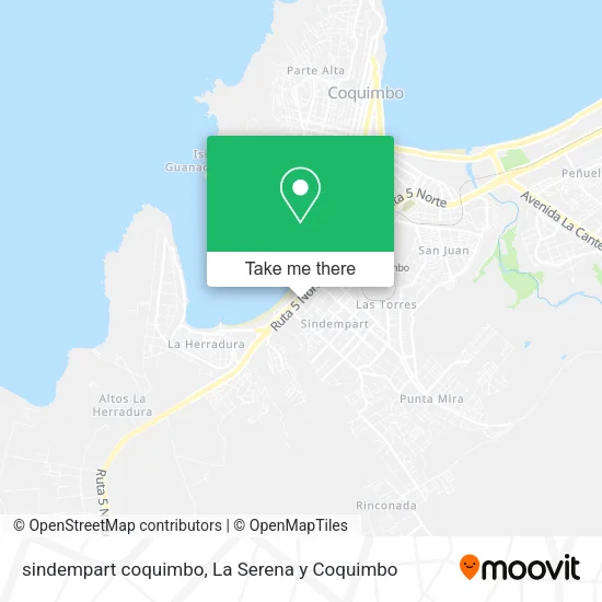 sindempart coquimbo map