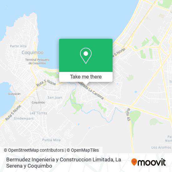 Bermudez Ingenieria y Construccion Limitada map