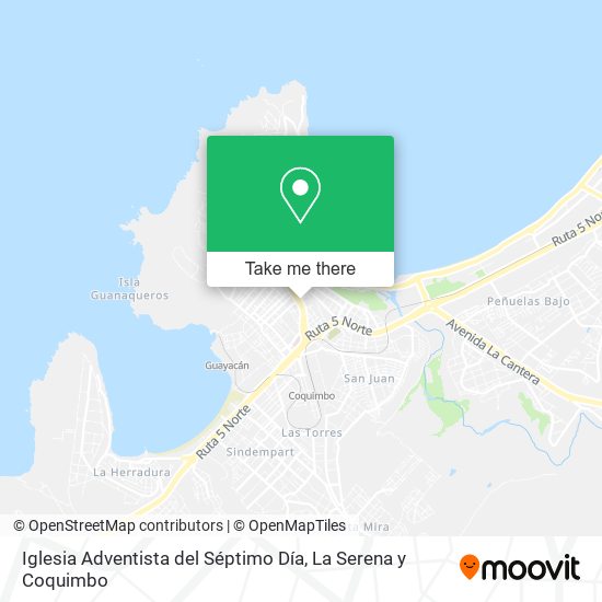 Mapa de Iglesia Adventista del Séptimo Día