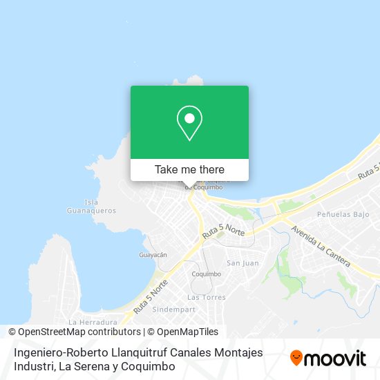 Ingeniero-Roberto Llanquitruf Canales Montajes Industri map