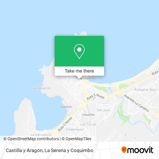 Castilla y Aragón map