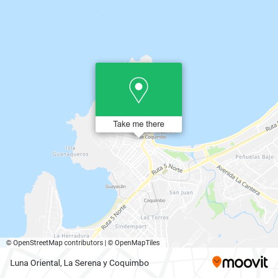 Luna Oriental map