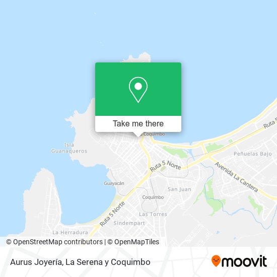 Mapa de Aurus Joyería
