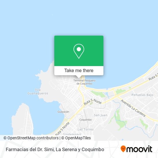 Farmacias del Dr. Simi map