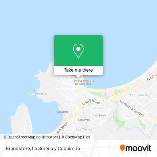 Brandstore map
