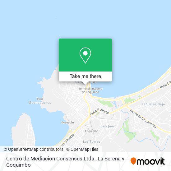 Mapa de Centro de Mediacion Consensus Ltda.