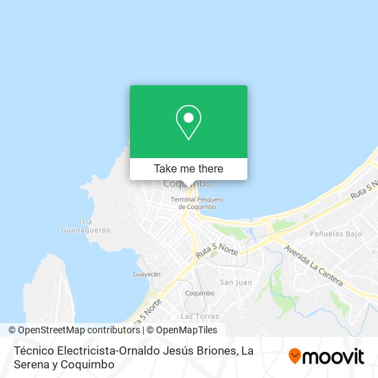 Mapa de Técnico Electricista-Ornaldo Jesús Briones
