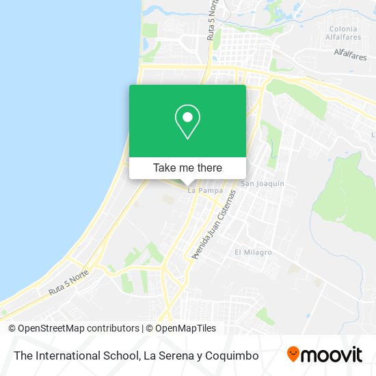 The International School map