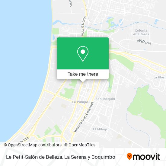 Le Petit-Salón de Belleza map