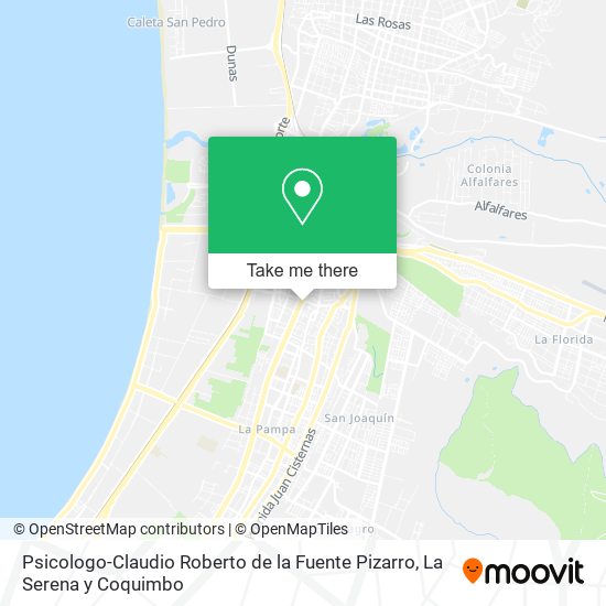 Psicologo-Claudio Roberto de la Fuente Pizarro map