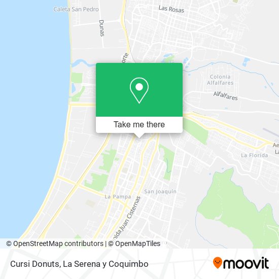 Mapa de Cursi Donuts