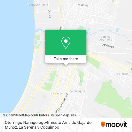 Otorringo Naringologo-Ernesto Arnaldo Gajardo Muñoz map