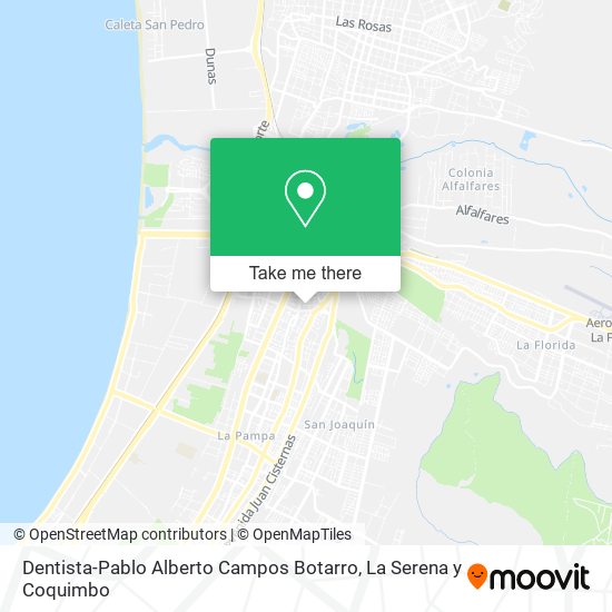 Mapa de Dentista-Pablo Alberto Campos Botarro