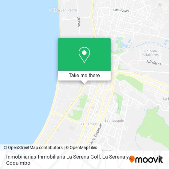 Inmobiliarias-Inmobiliaria La Serena Golf map