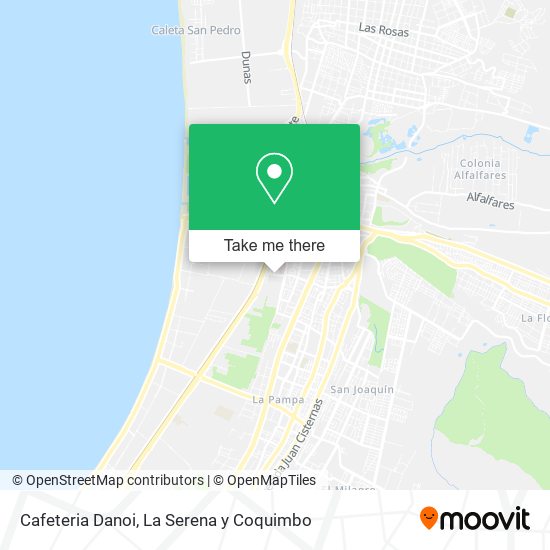 Cafeteria Danoi map