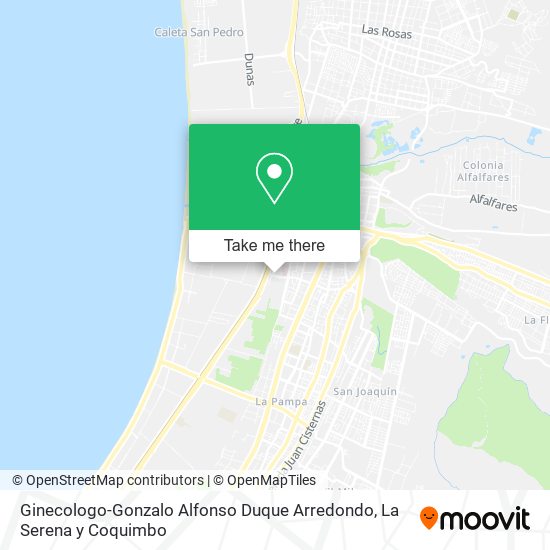 Ginecologo-Gonzalo Alfonso Duque Arredondo map
