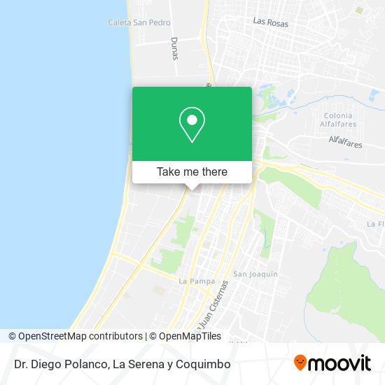 Dr. Diego Polanco map