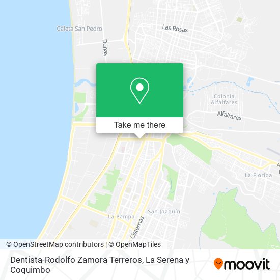 Mapa de Dentista-Rodolfo Zamora Terreros
