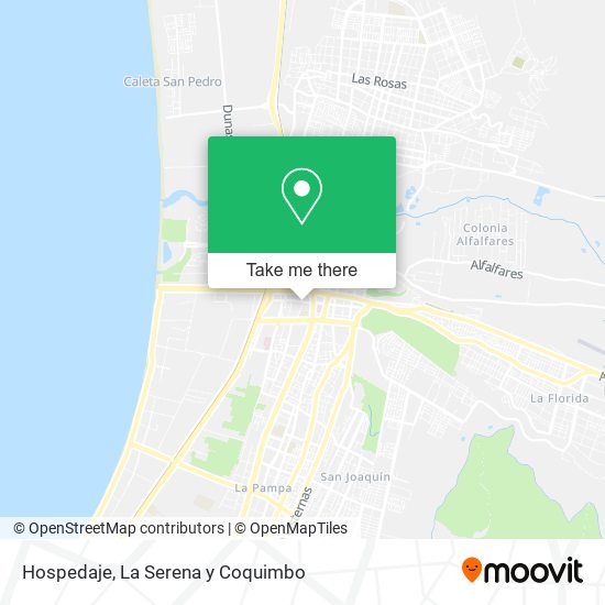 Hospedaje map