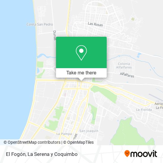 El Fogón map