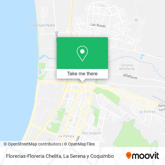 Mapa de Florerias-Floreria Chelita