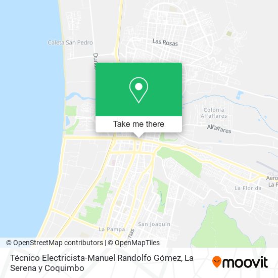Mapa de Técnico Electricista-Manuel Randolfo Gómez