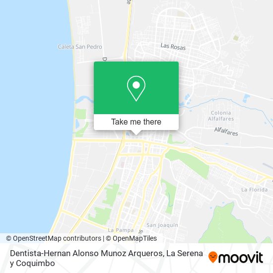 Mapa de Dentista-Hernan Alonso Munoz Arqueros