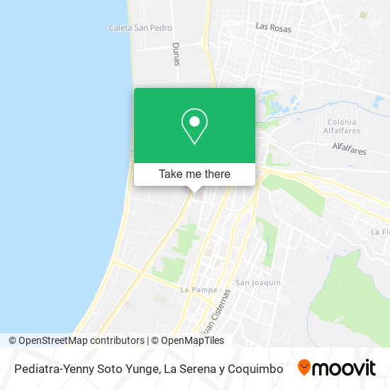 Pediatra-Yenny Soto Yunge map