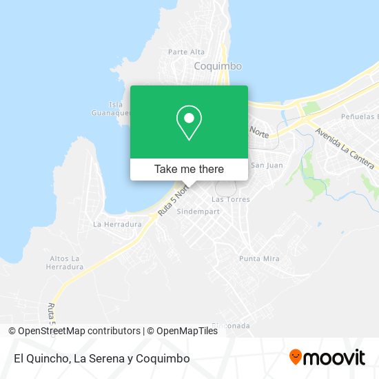 Mapa de El Quincho