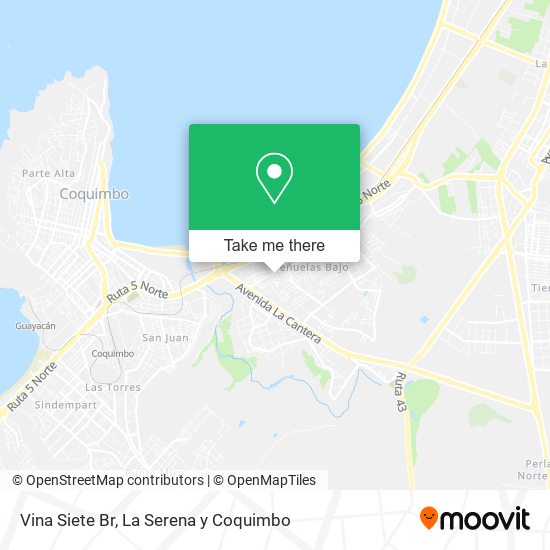 Vina Siete Br map