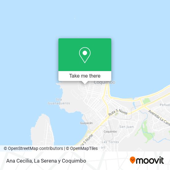 Ana Cecilia map