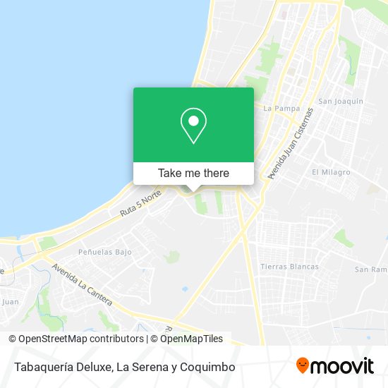 Tabaquería Deluxe map