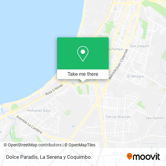 Dolce Paradis map