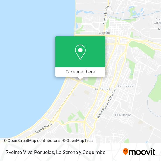 Mapa de 7veinte Vivo Penuelas