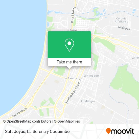 Mapa de Satt Joyas