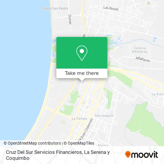 Cruz Del Sur Servicios Financieros map