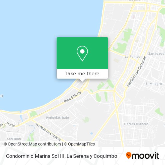 Mapa de Condominio Marina Sol III