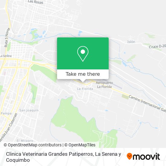 Mapa de Clinica Veterinaria Grandes Patiperros