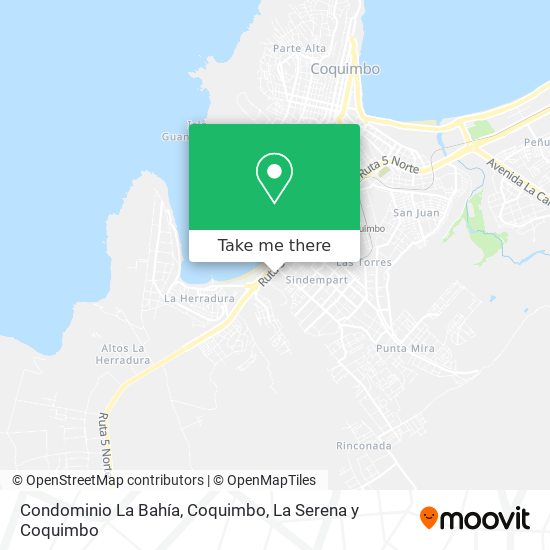 Condominio La Bahía, Coquimbo map