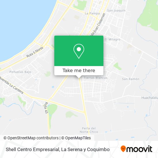 Mapa de Shell Centro Empresarial