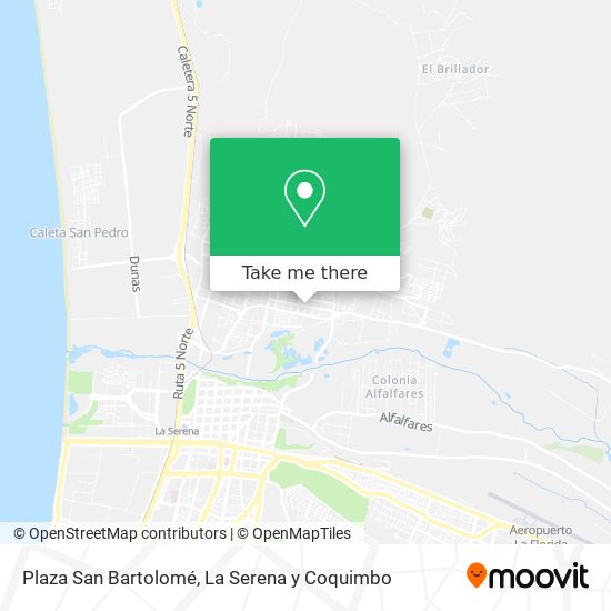 Plaza San Bartolomé map