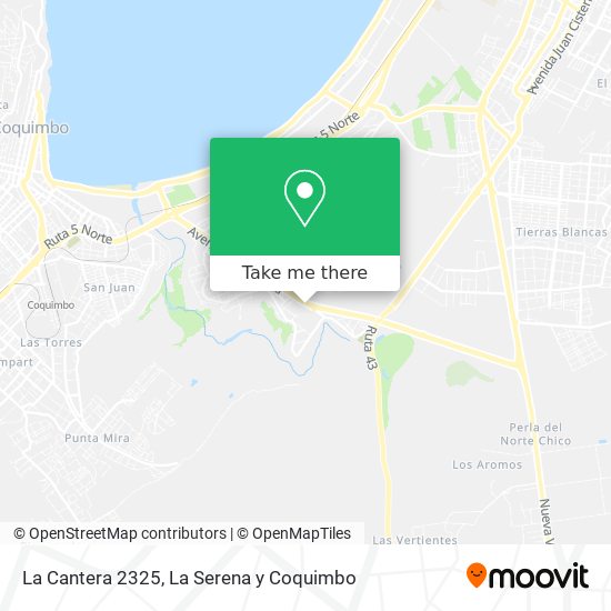 Mapa de La Cantera 2325