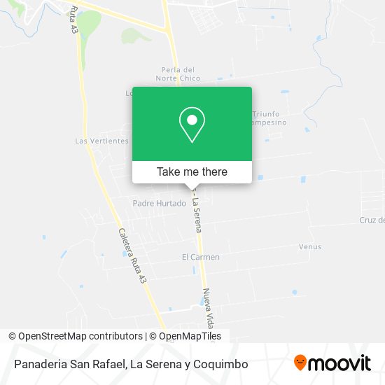 Panaderia San Rafael map