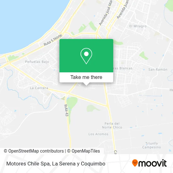 Motores Chile Spa map
