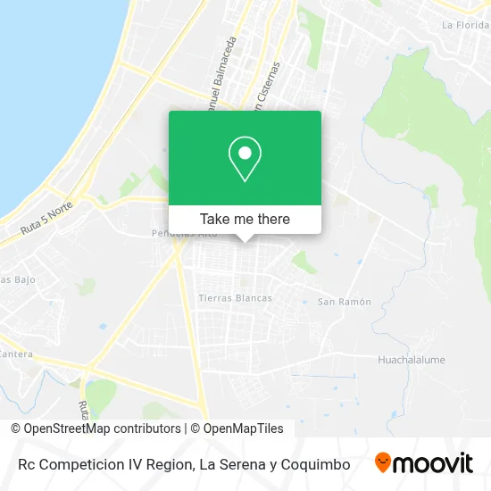Rc Competicion IV Region map